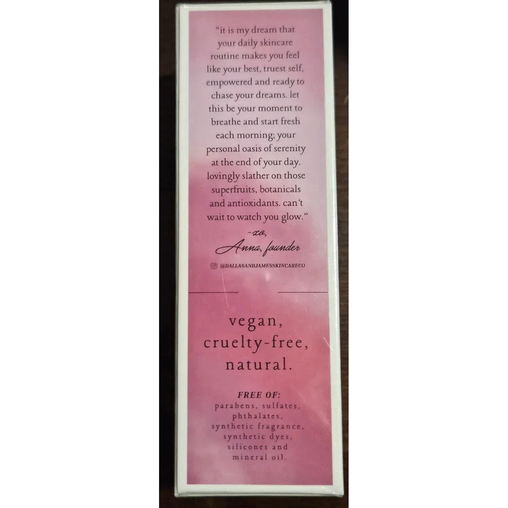 Dallas‎ James Skincare Co Watermelon Dream Overnight Retinol Oil Cloudberry 1 oz